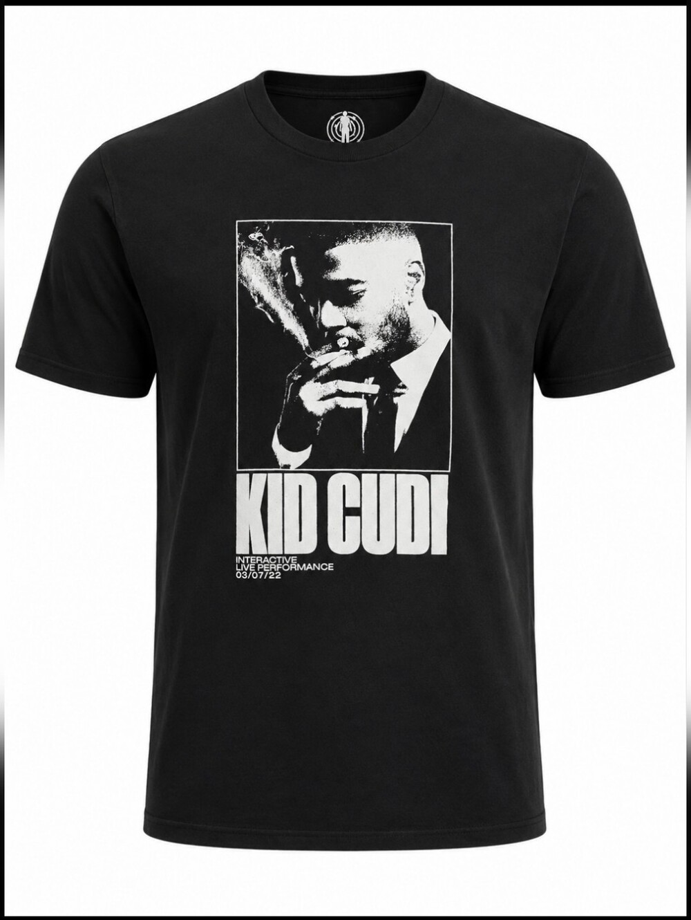 Kid Cudi Interactive Live Performance 2022 Graphic Band Streewear Tee Sz L